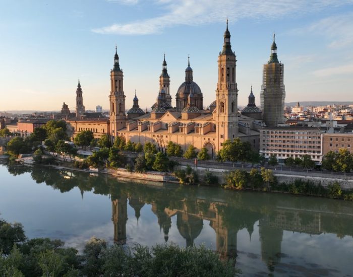 basilica pilar dron