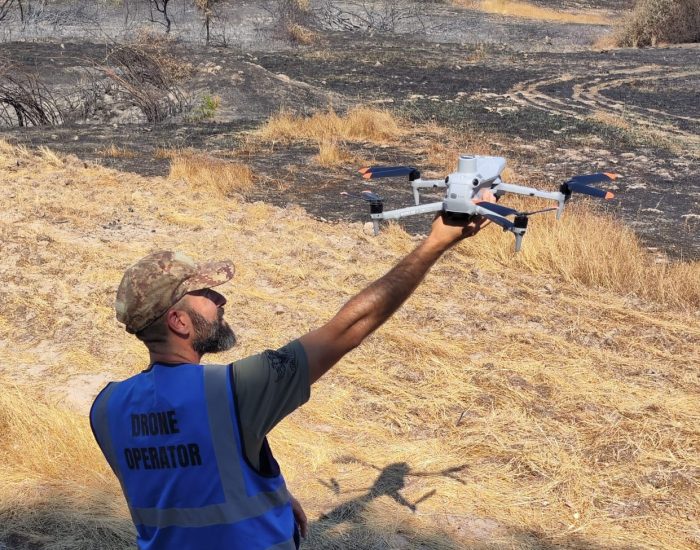 goat drones incendio