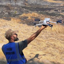 goat drones incendio